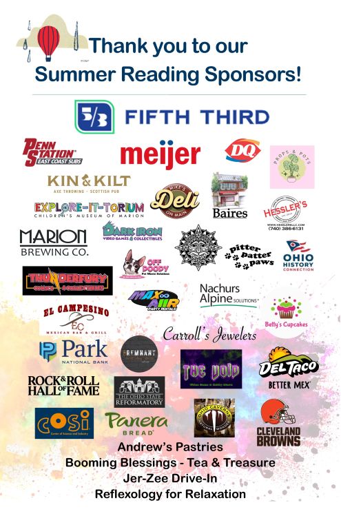 Summer Reading Sponsor Logos